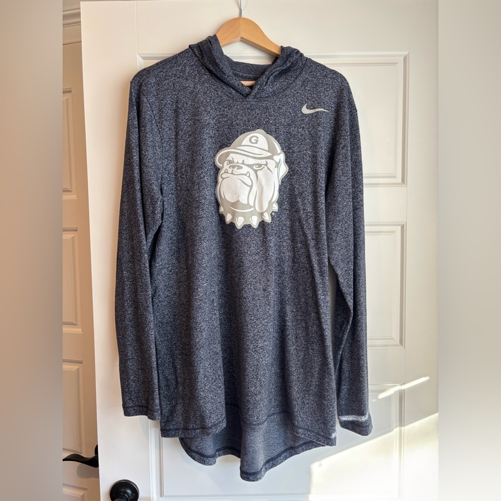 Georgetown Nike Dry Fit Hoodie: Men's L